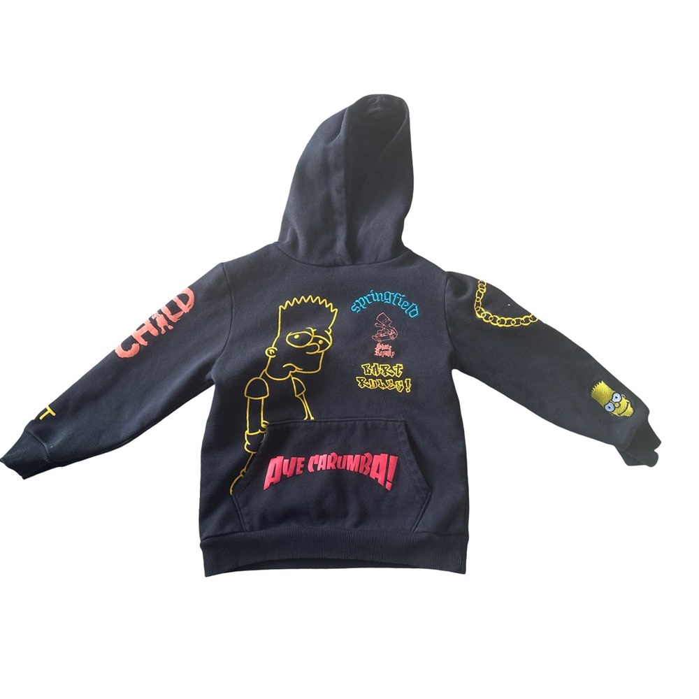The Simpsons “Bart” Graphic Kids Hoodie (7/8)